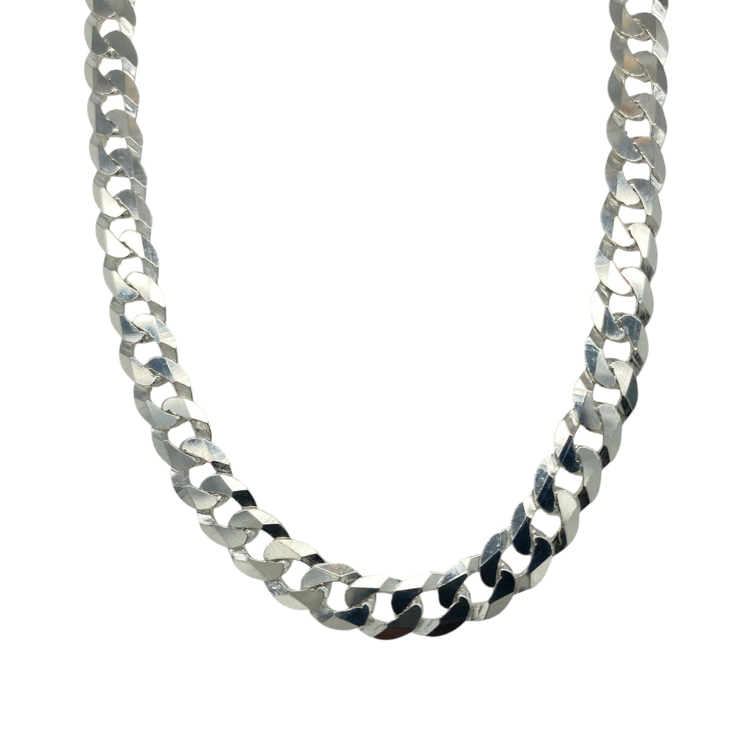 New 925 Silver 22" Curb Chain