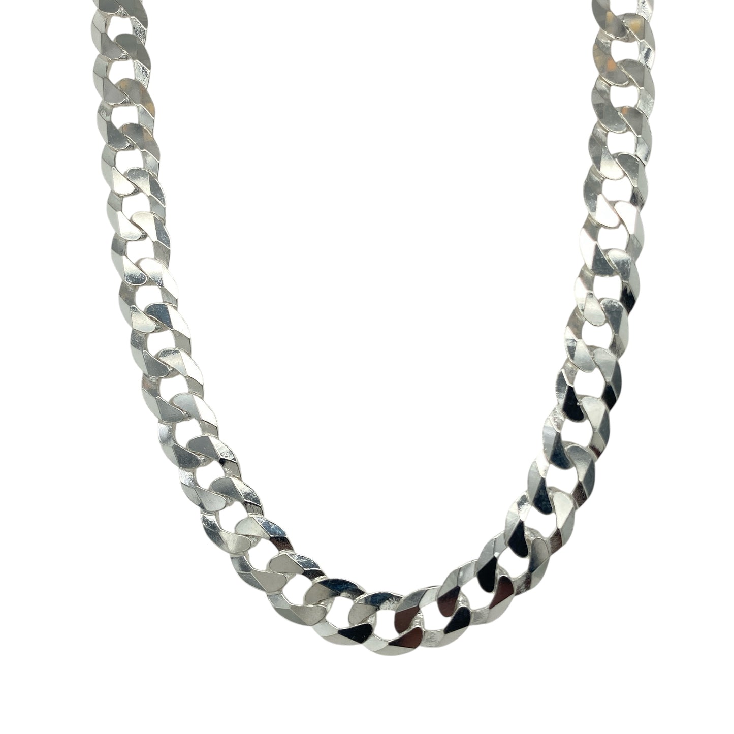 New 925 Silver 24" Curb Chain