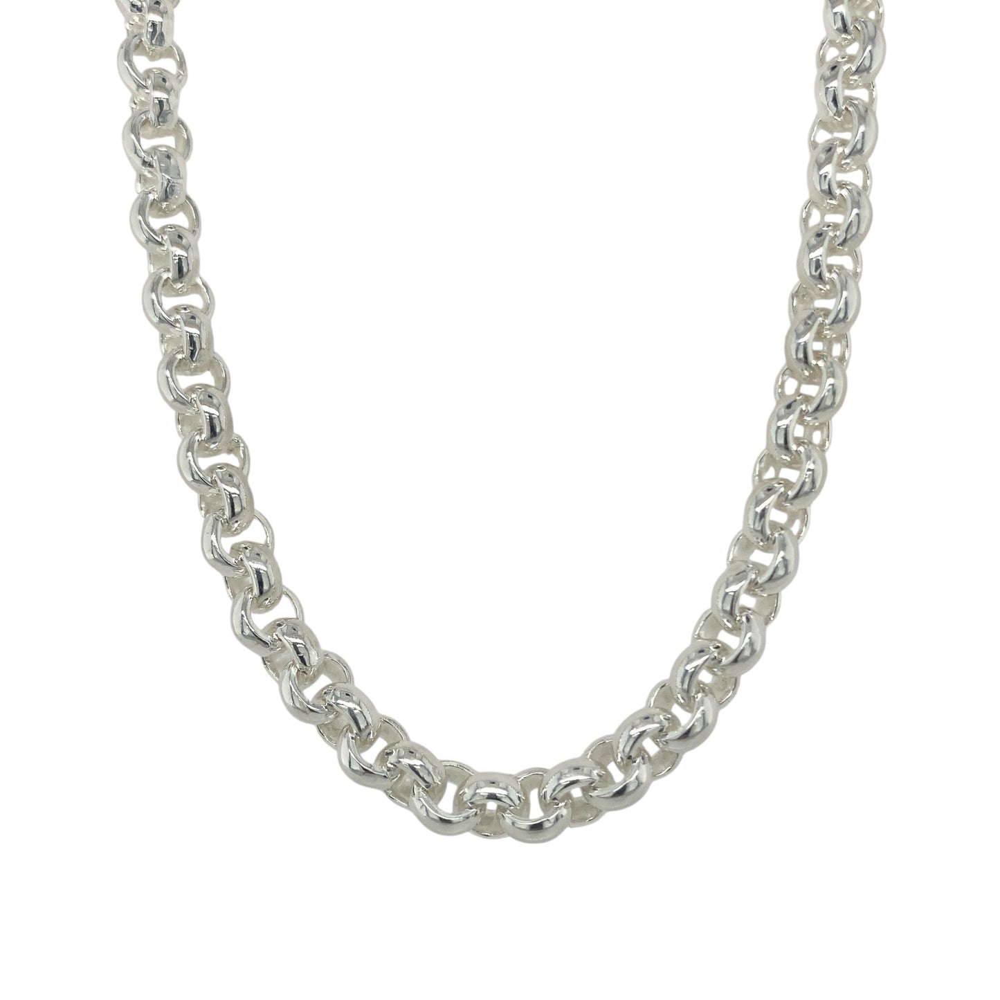New 925 Silver 22" Belcher Chain