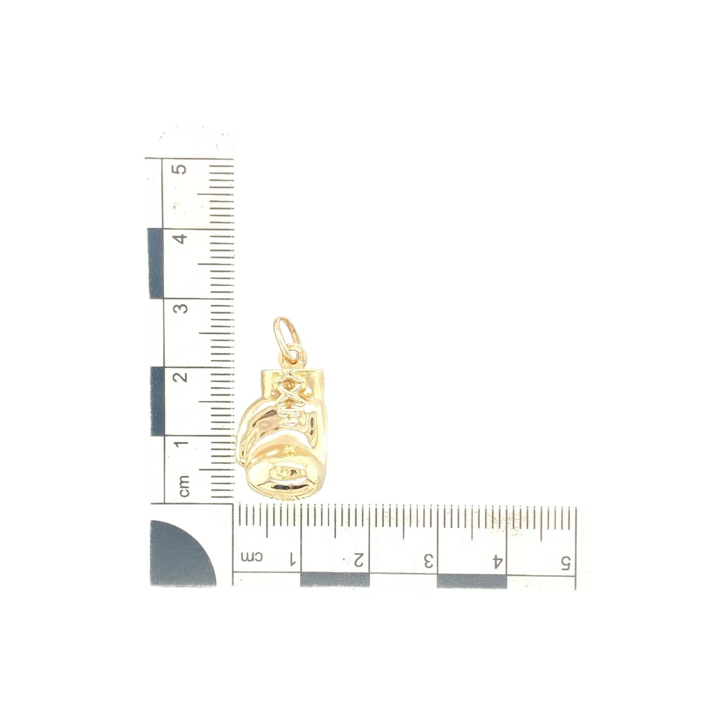 9ct Gold Hollow Boxing Glove Pendant