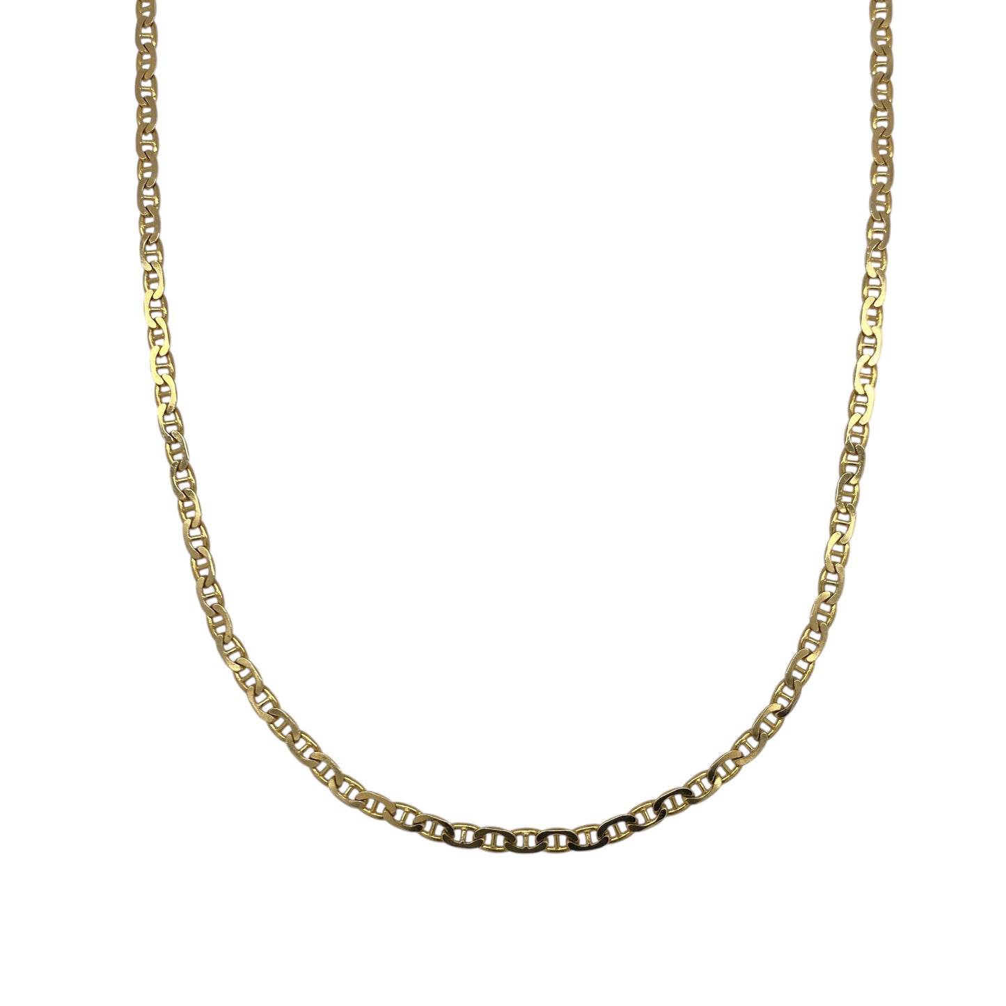 9ct Gold 16" Anchor Chain