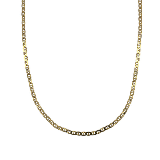 9ct Gold 16" Anchor Chain