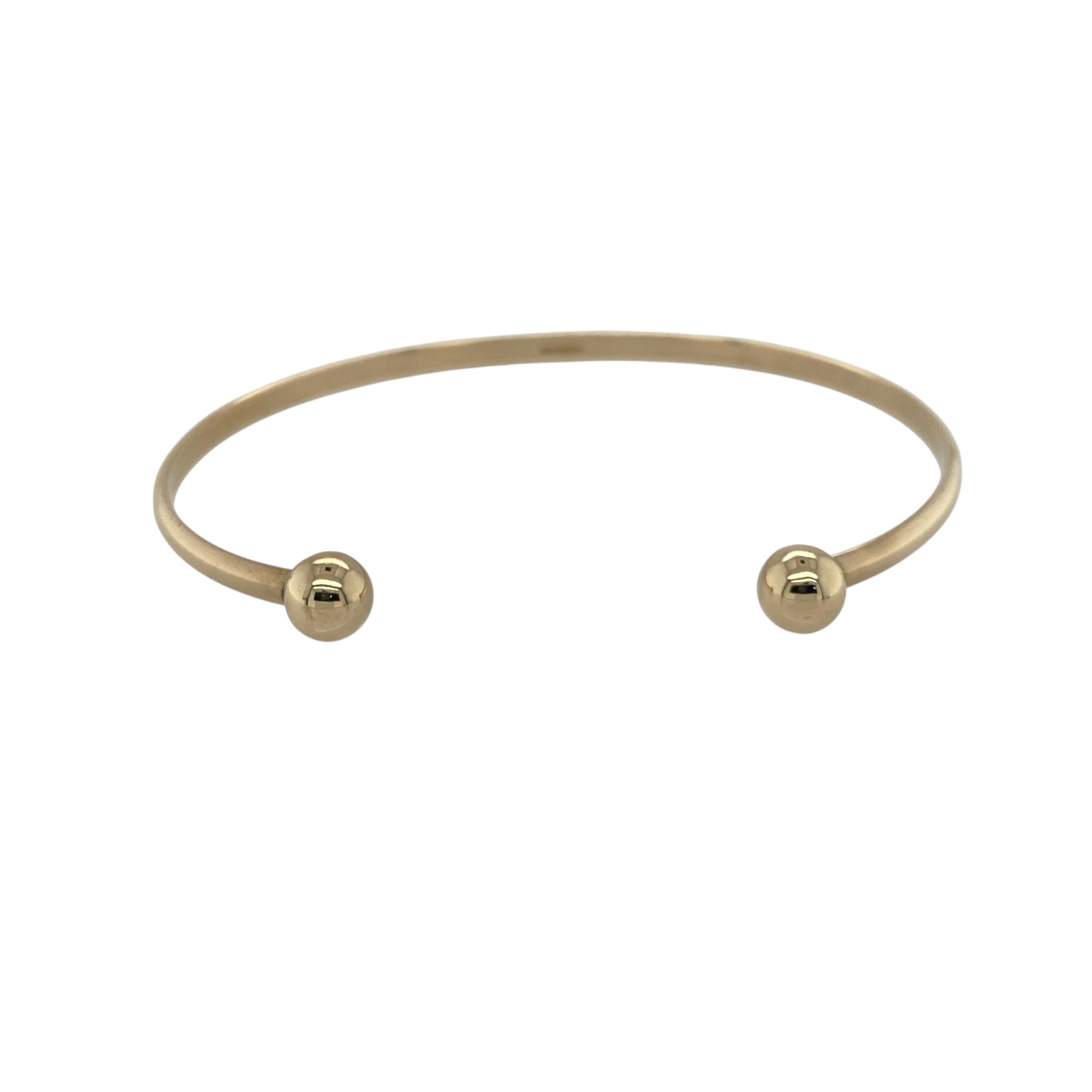 9ct Gold Torque Bangle