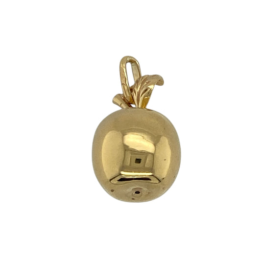 Add a touch of playful elegance to your collection with this pre-owned 9ct yellow gold apple pendant, combining charming design with timeless shineβperfect for everyday wear or gifting.
Design: The pendant features a beautifully shaped apple design with smooth, polished detailing that reflects light from every angle.
Material: Made from 9-carat yellow gold, the warm tone and lustrous finish enhance its classic appeal.