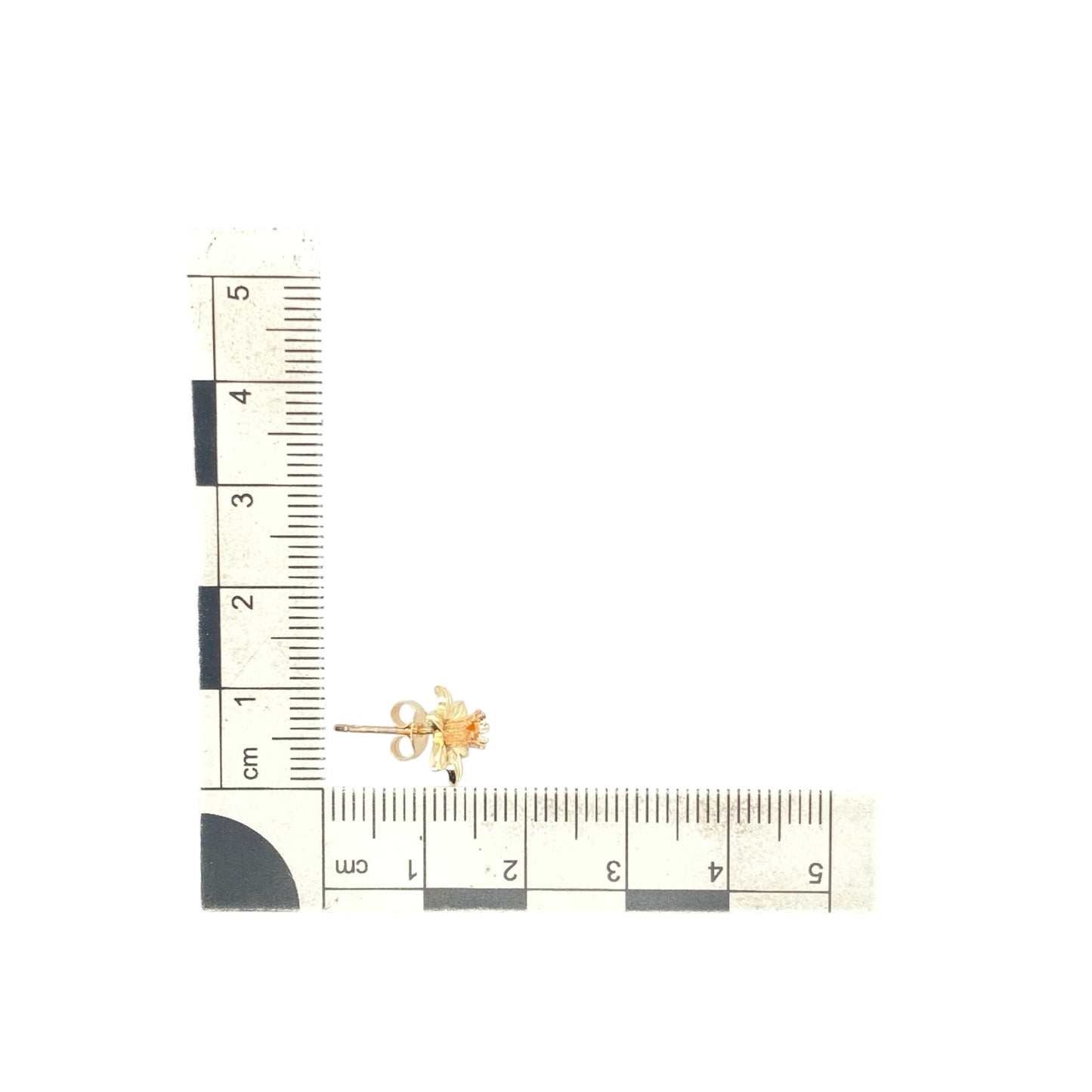 9ct Gold Clogau Daffodil Stud Earrings