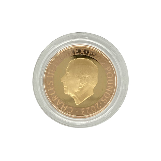 2023 Edward Jenner UK 22ct Gold £2 Gold Proof Coin