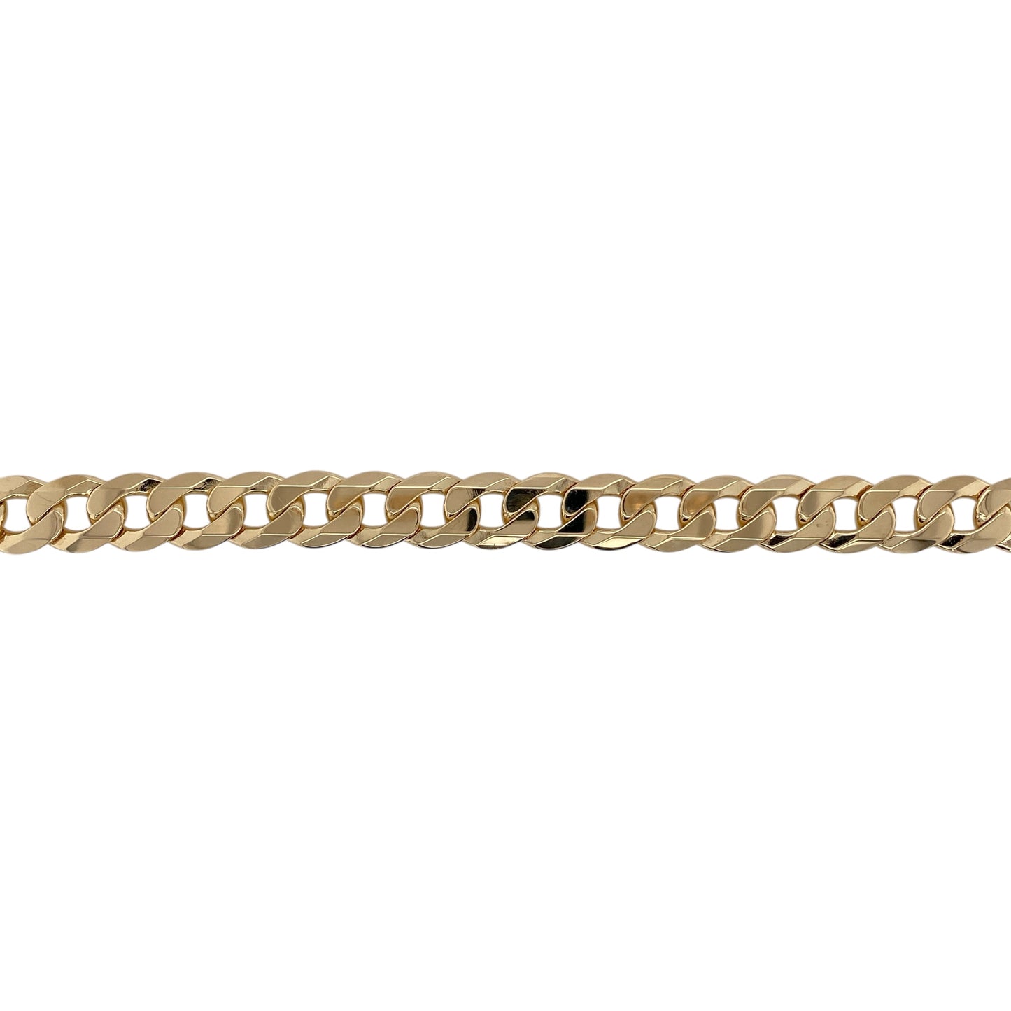 9ct Gold 8.5" Curb Bracelet