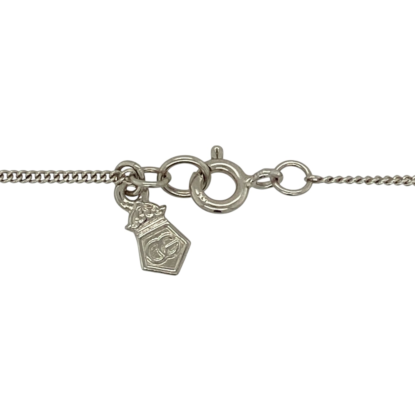 925 Silver & Diamond Set Clogau Ingot 18" Necklace