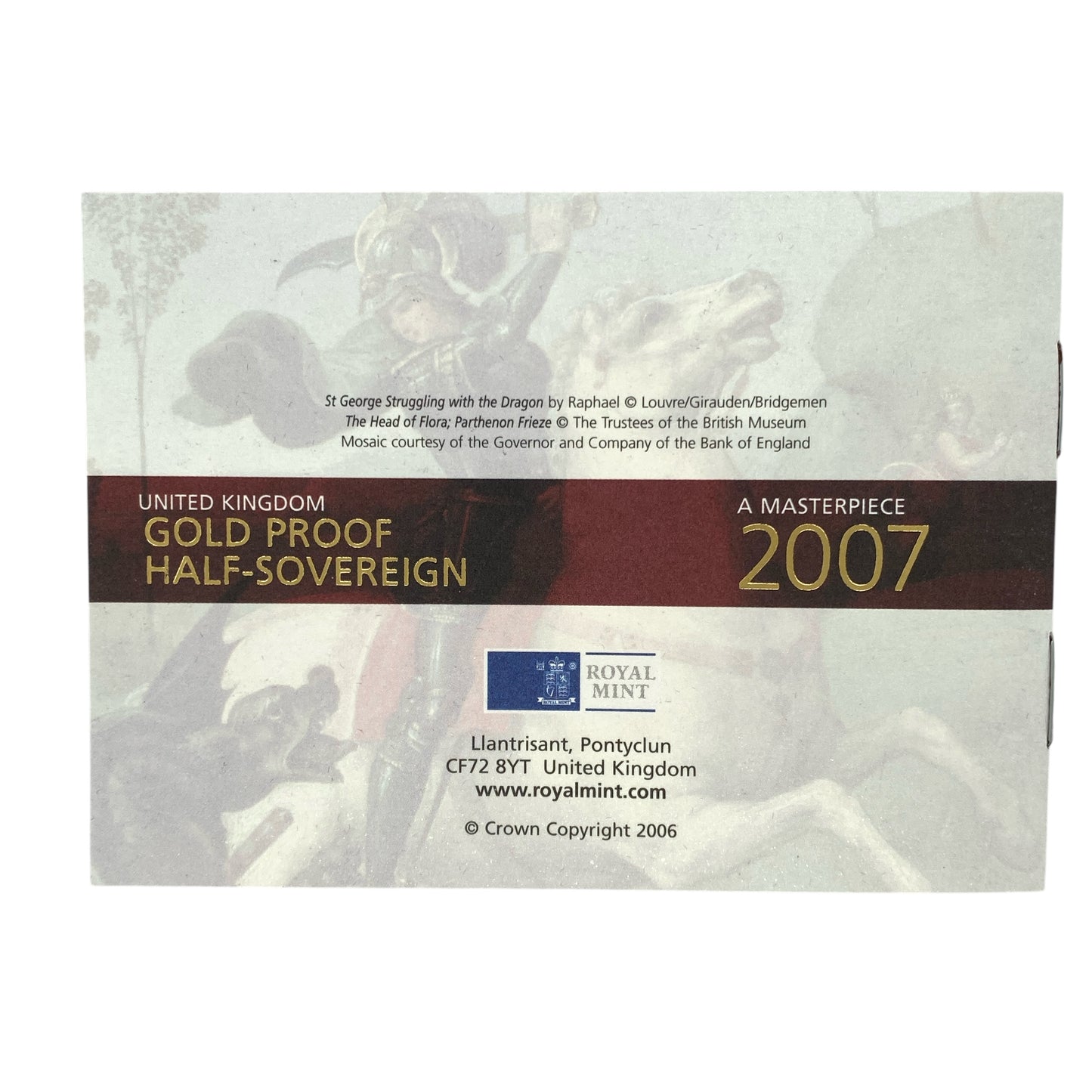 2007 22ct Gold Half Sovereign Coin