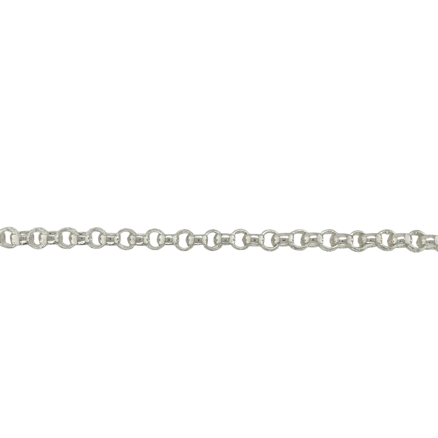 New 925 Silver 7.5" Patterned Engraved Belcher Bracelet