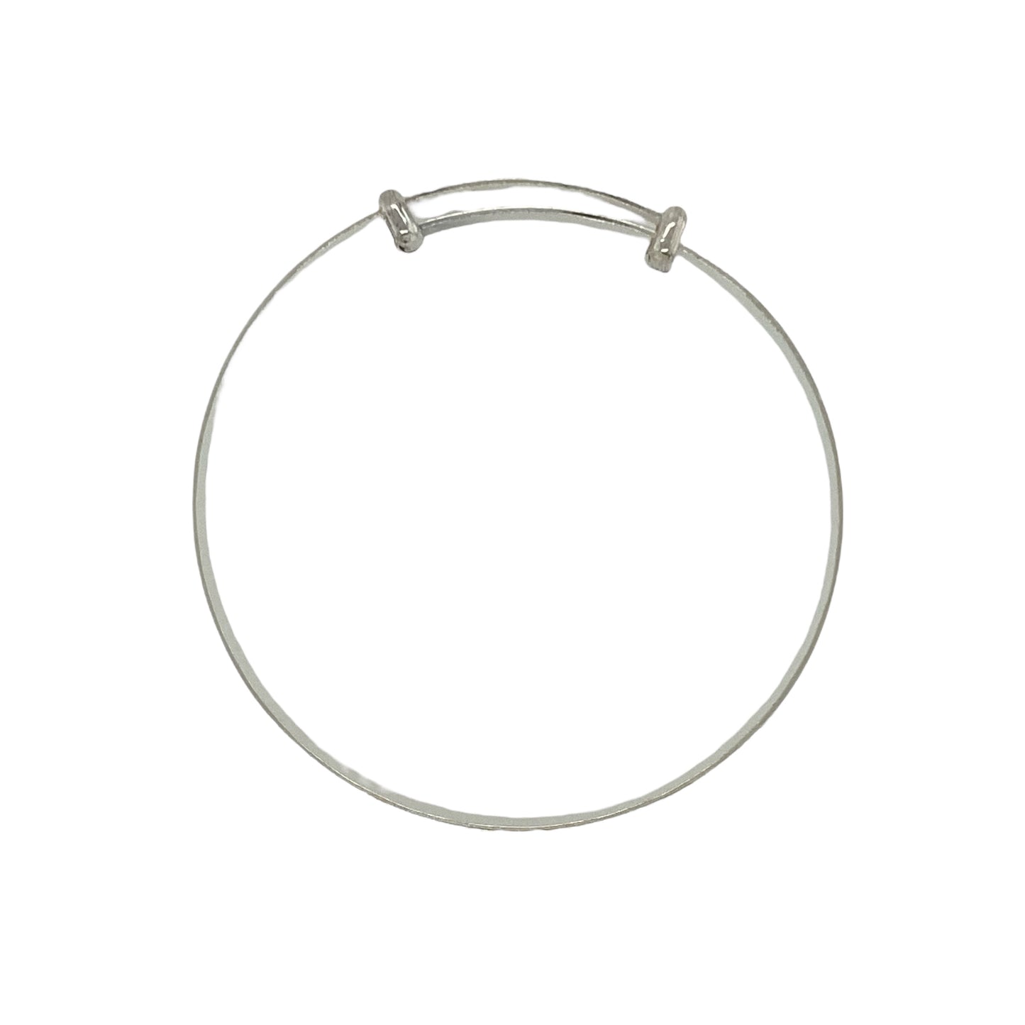 New 925 Silver Teddy Bear Patterned Baby Expander Bangle