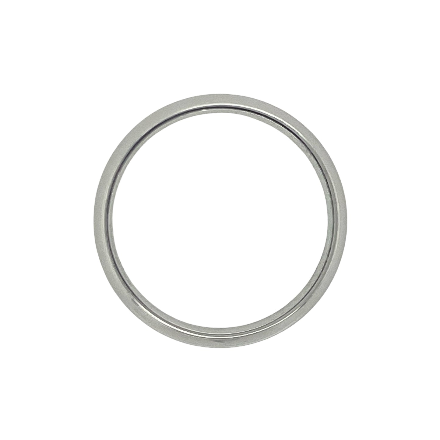9ct White Gold 7mm Wedding Band Ring