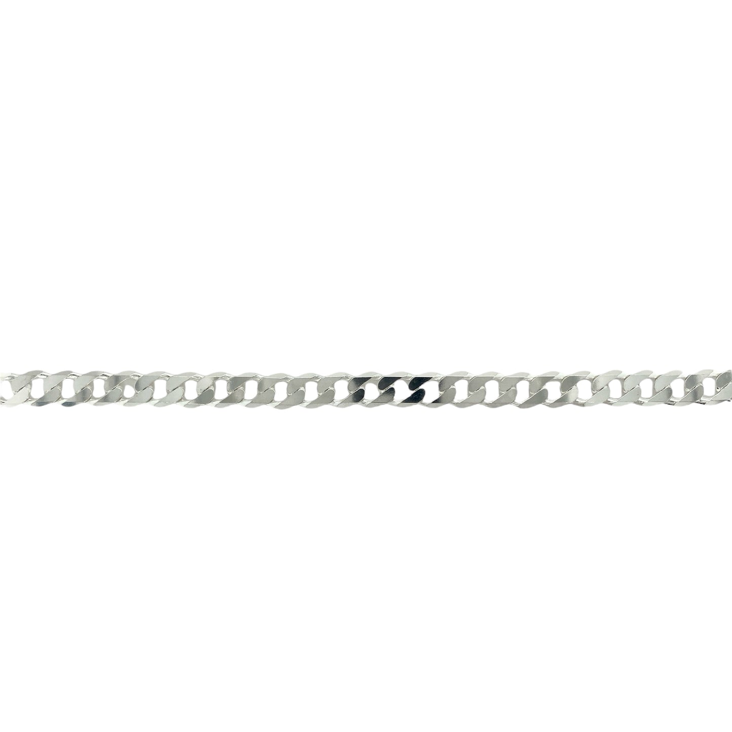 New 925 Silver 24" Curb Chain
