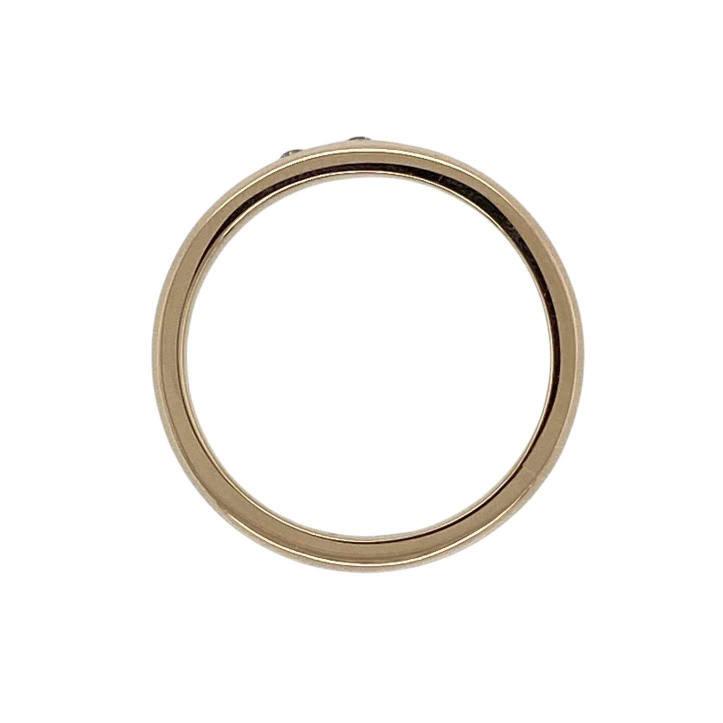 9ct Gold & Diamond Set Band Ring