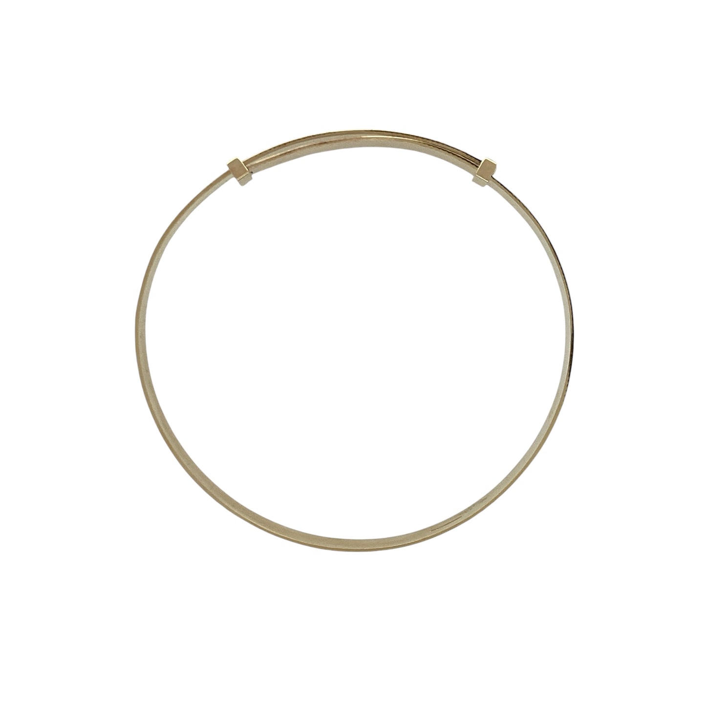 9ct Gold Patterned Expanding Baby Bangle