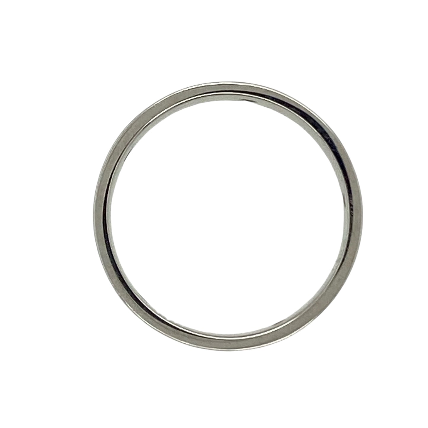 18ct White Gold & Diamond Set Band Ring