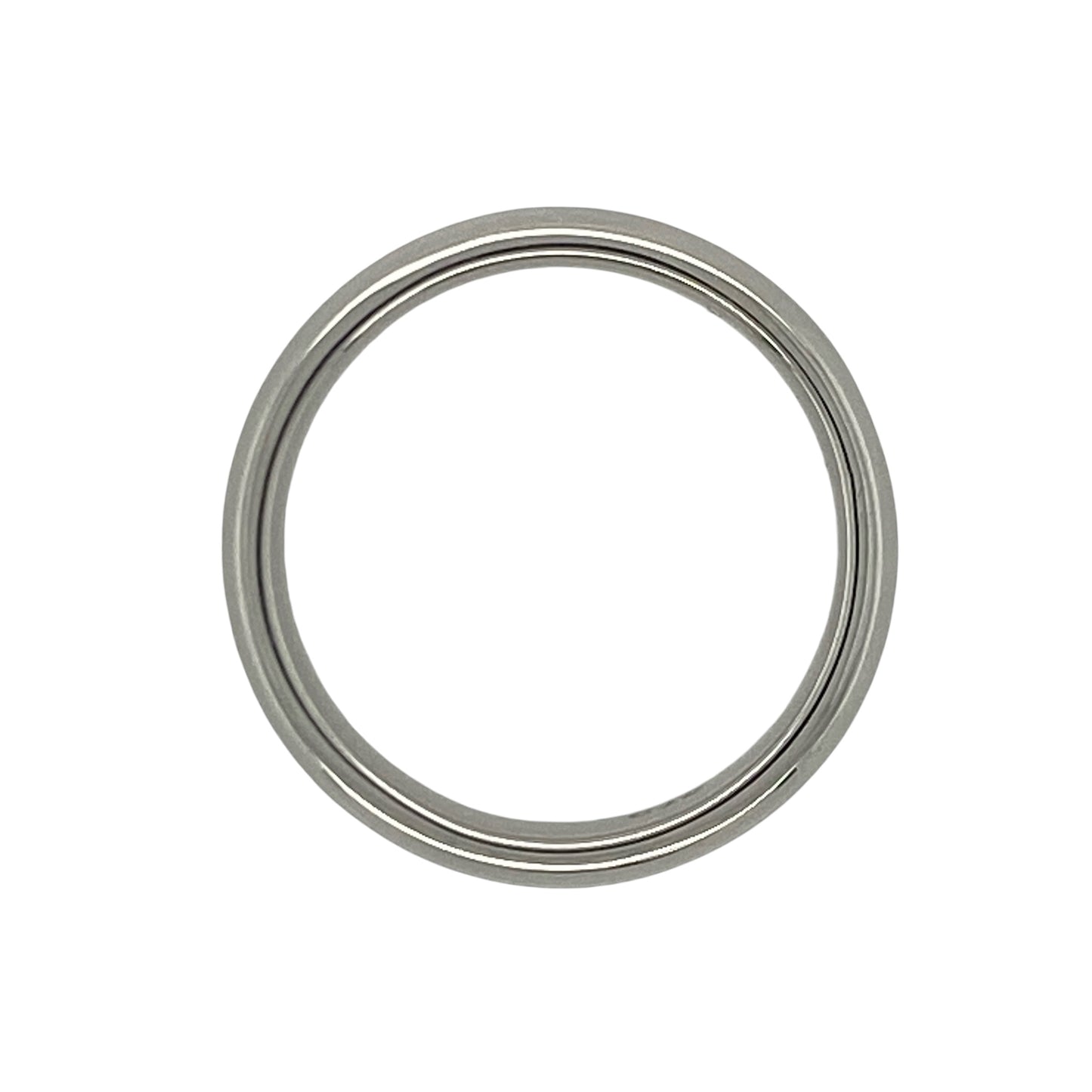 9ct White Gold 5mm Wedding Band Ring