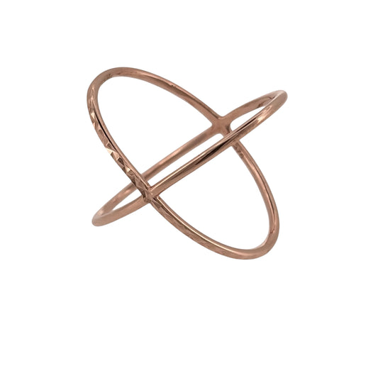 Add a simple contemporary piece to your jewellery collection with this pre-owned 9ct rose gold crossover ring, featuring slim interlinking bands.
Design: The ring features a crossover design, with slim bands overlapping to create a simple and distinctive profile on the finger.
Material: Made from 9-carat rose gold, the warm pink-toned finish gives the ring a modern yet versatile appearance.
Ring Detail: Each individual band measures approximately 1mm wide, creating a fine and delicate crossover design.