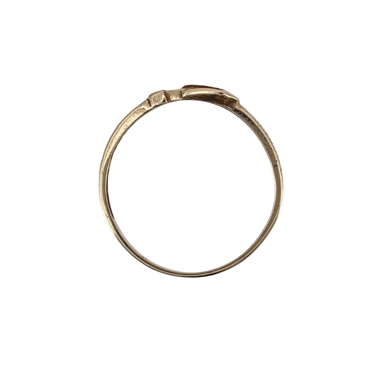 9ct Gold Buckle Ring