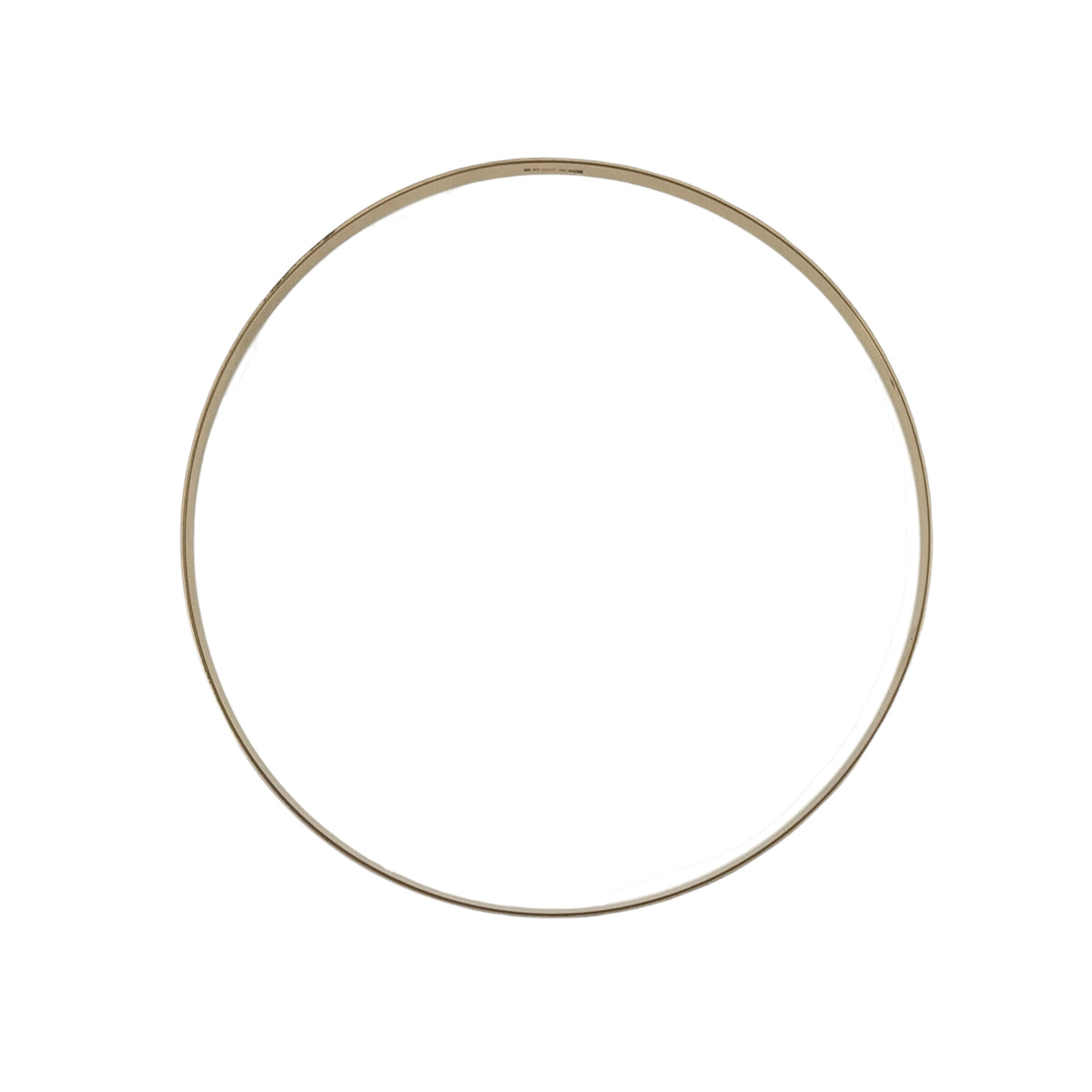 9ct Solid Gold Patterned Bangle