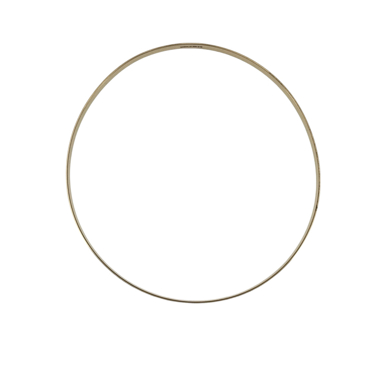 9ct Solid Gold Patterned Bangle