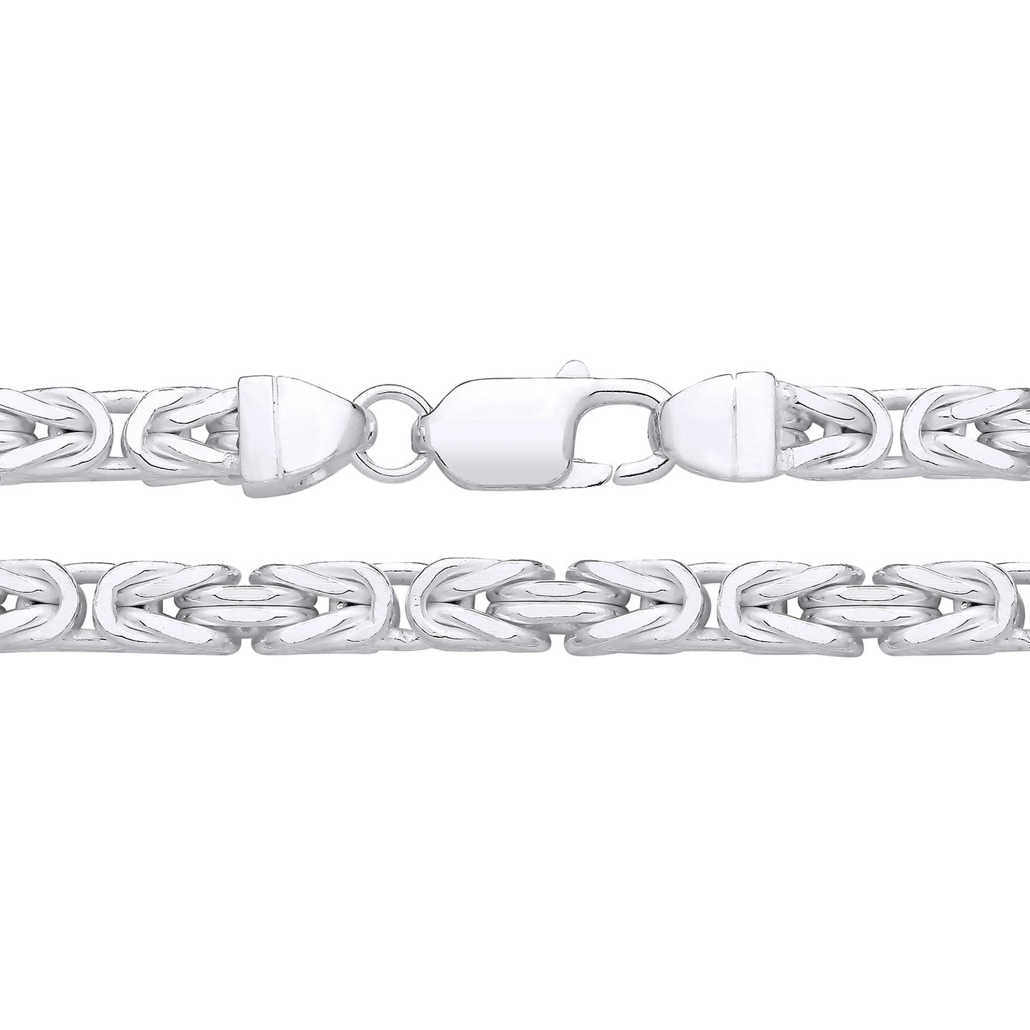 925 Silver 26" Byzantine Chain