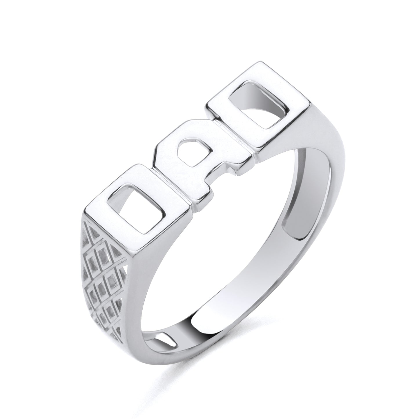 925 Silver Dad Ring