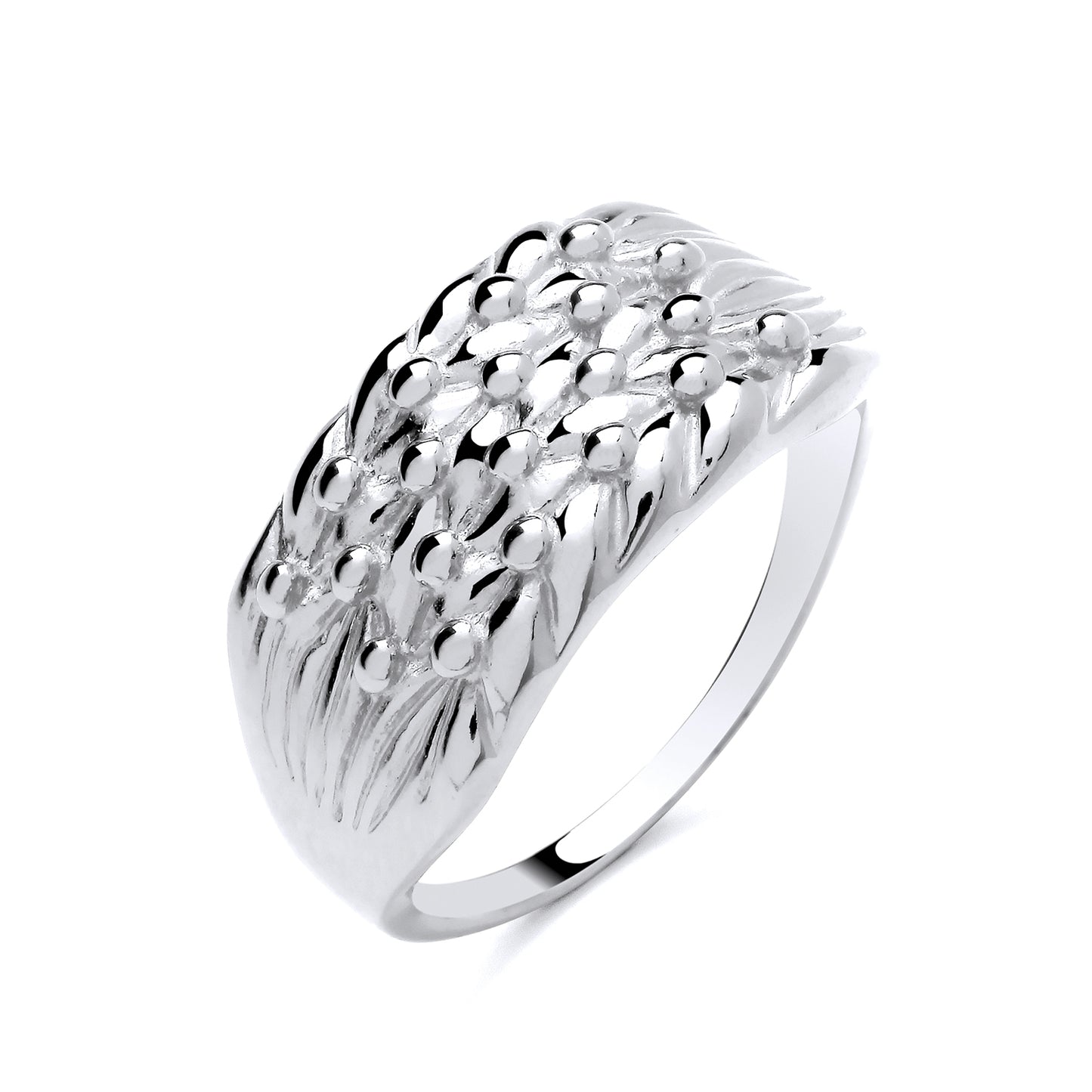925 Silver Keeper Ring