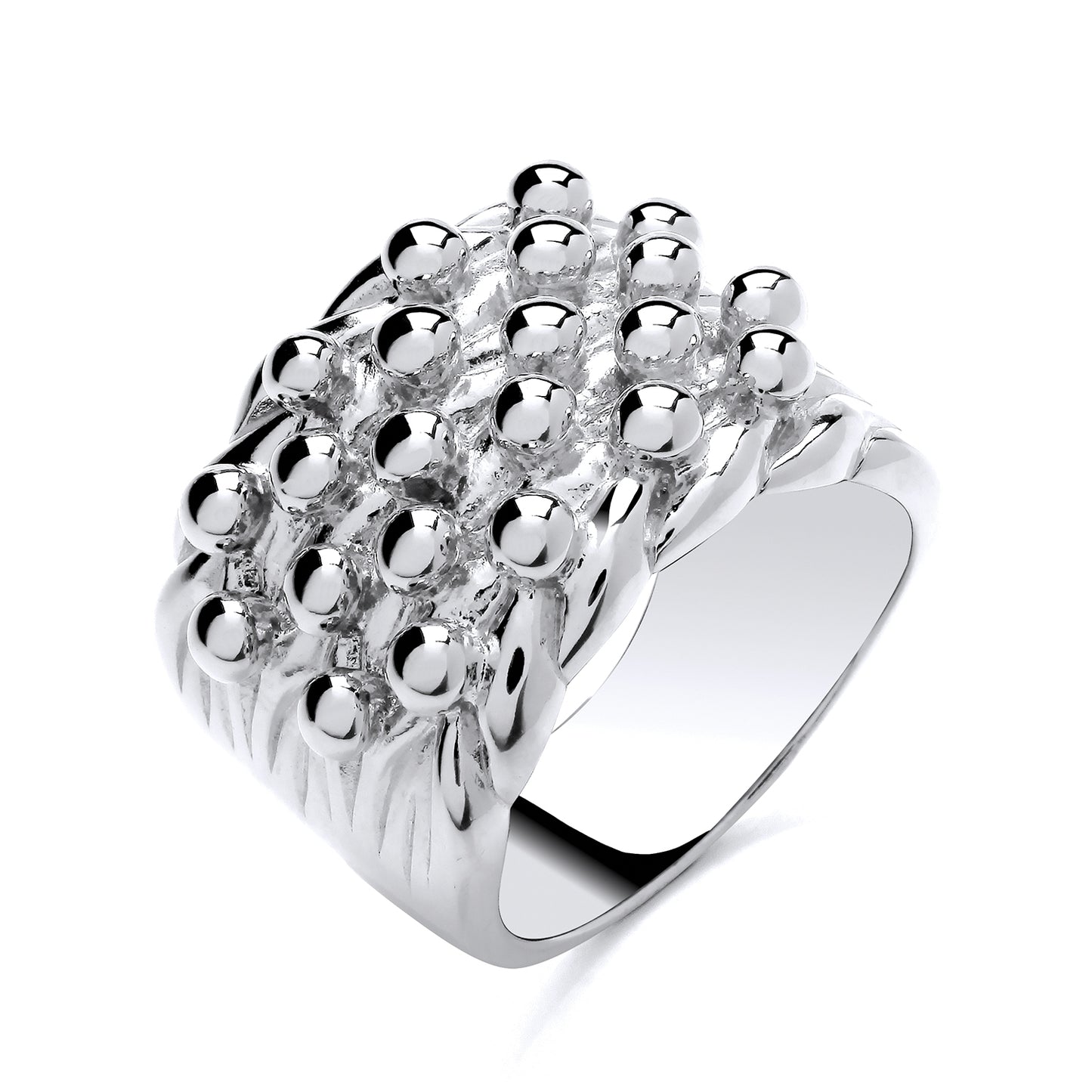 925 Silver Keeper Ring