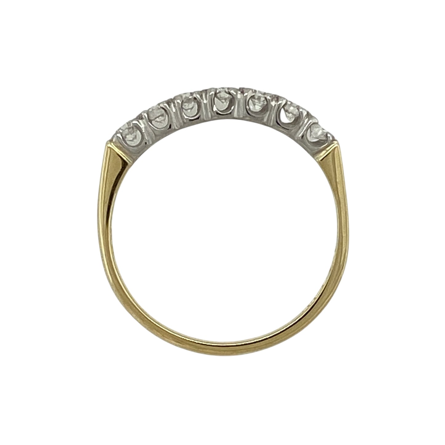18ct Gold & Diamond Set Band Ring