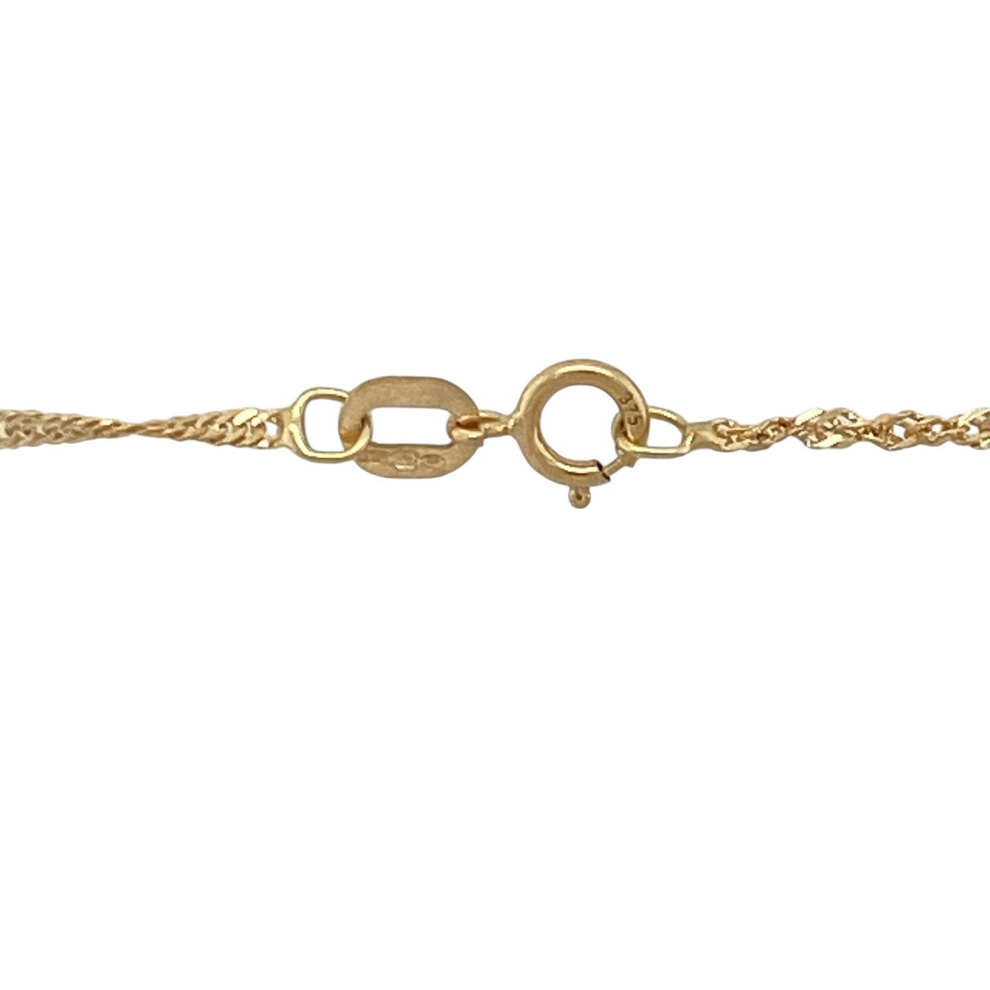 9ct Gold Celtic Cross 20" Necklace
