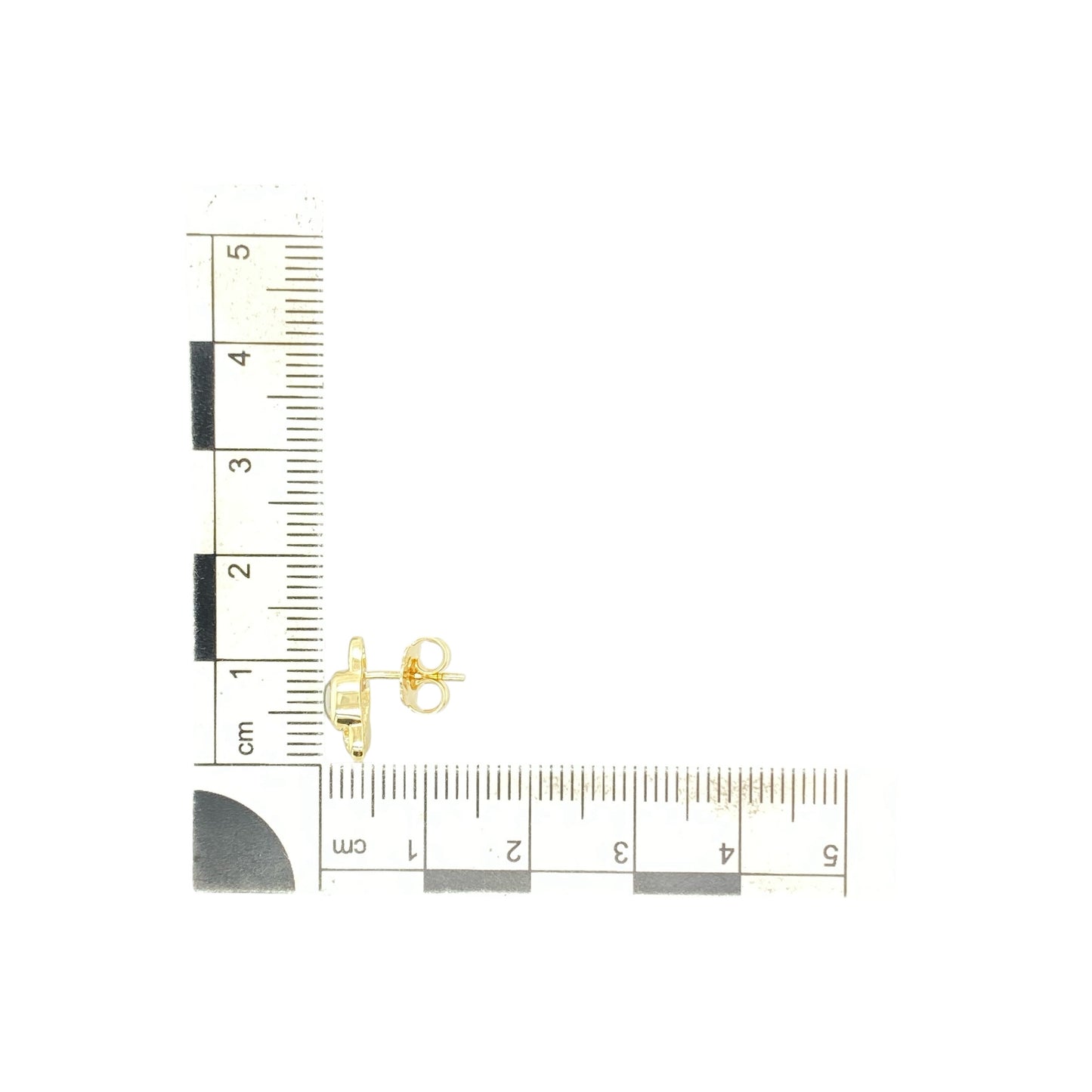 9ct Gold Amethyst & Opalique Set Clogau Stud Earrings