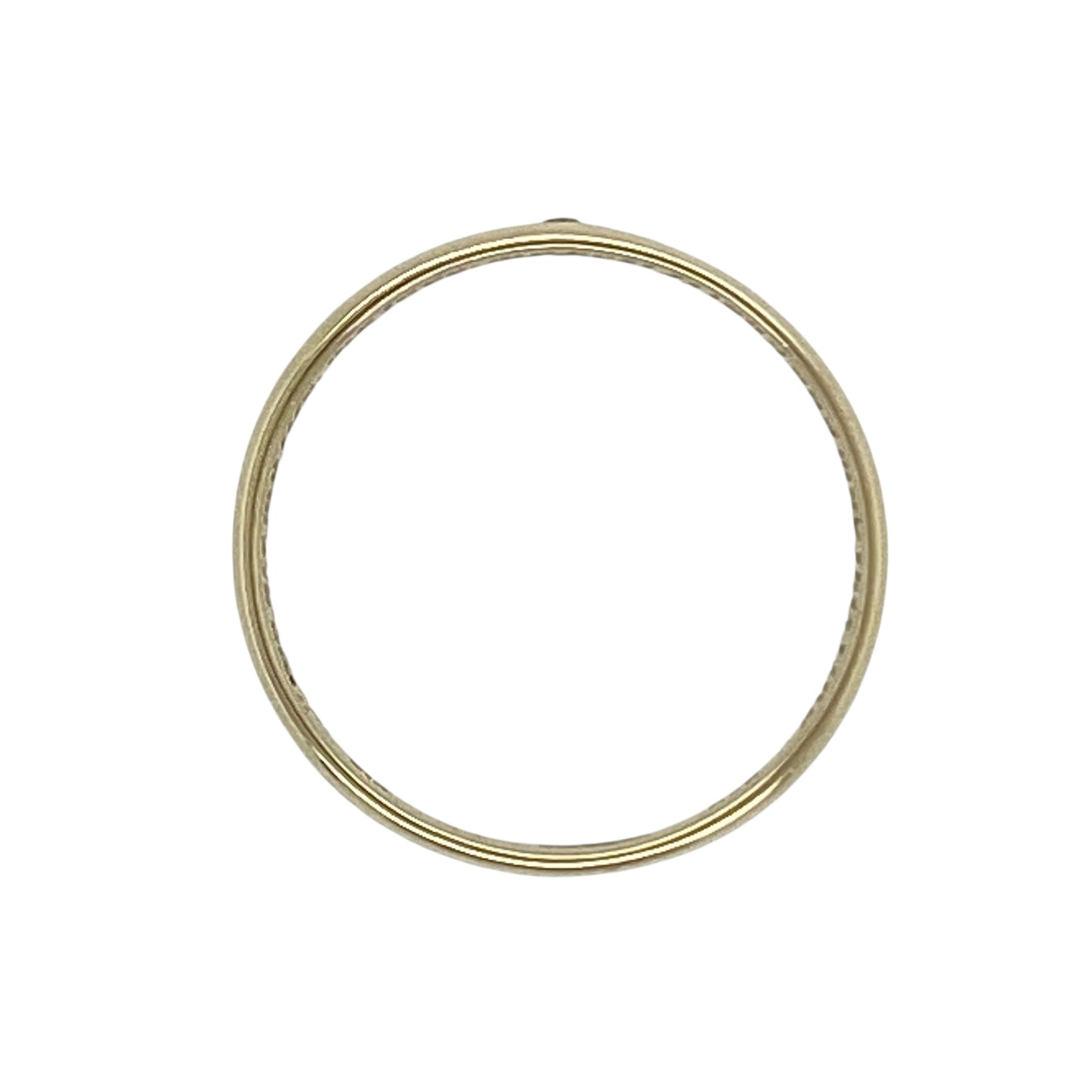 9ct Gold & Diamond Set Band Ring