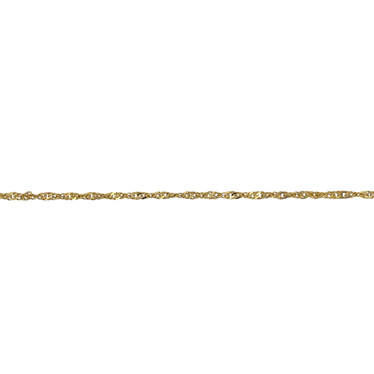 9ct Gold 30" Singapore Chain