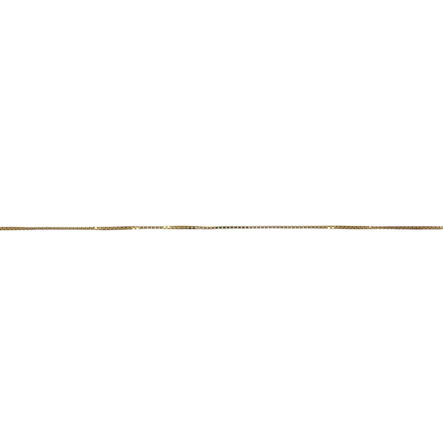 9ct Gold 16" Box Chain