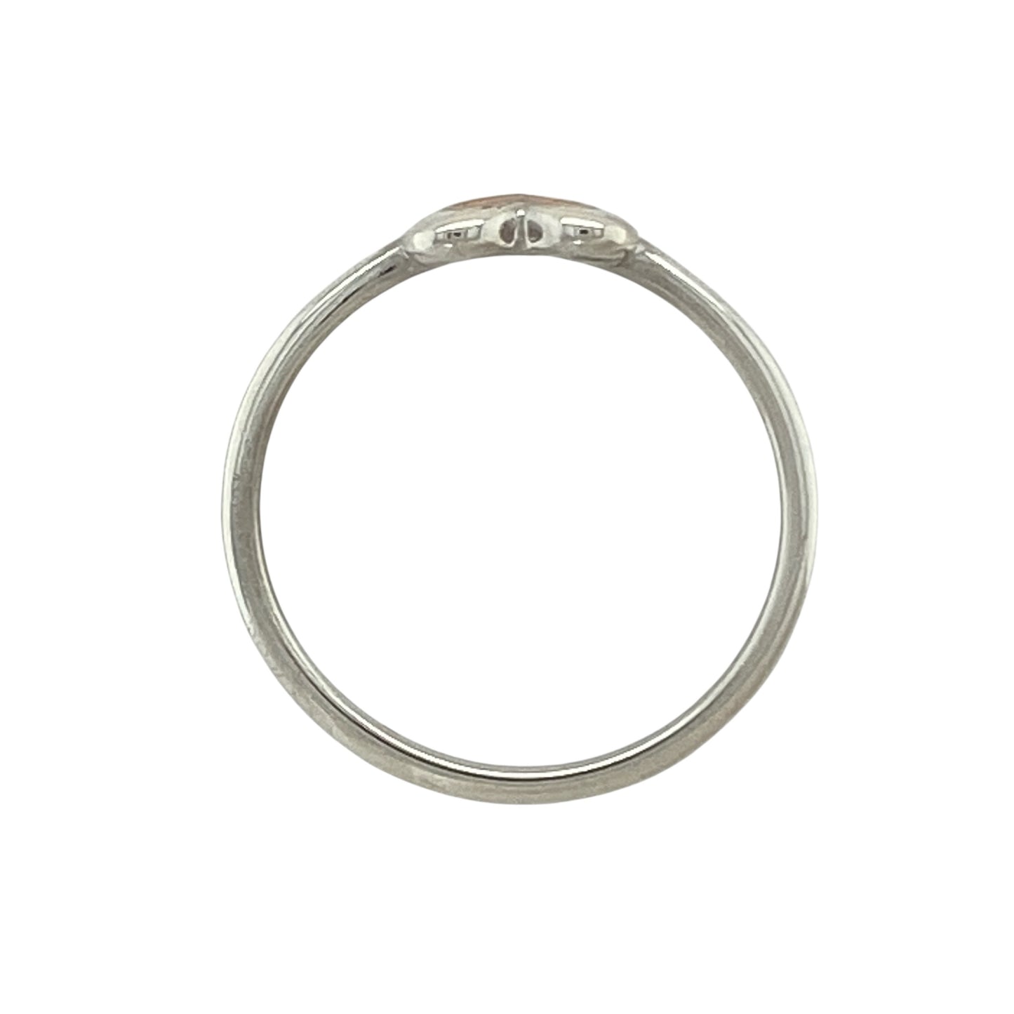 925 Silver Clogau Open Heart Ring