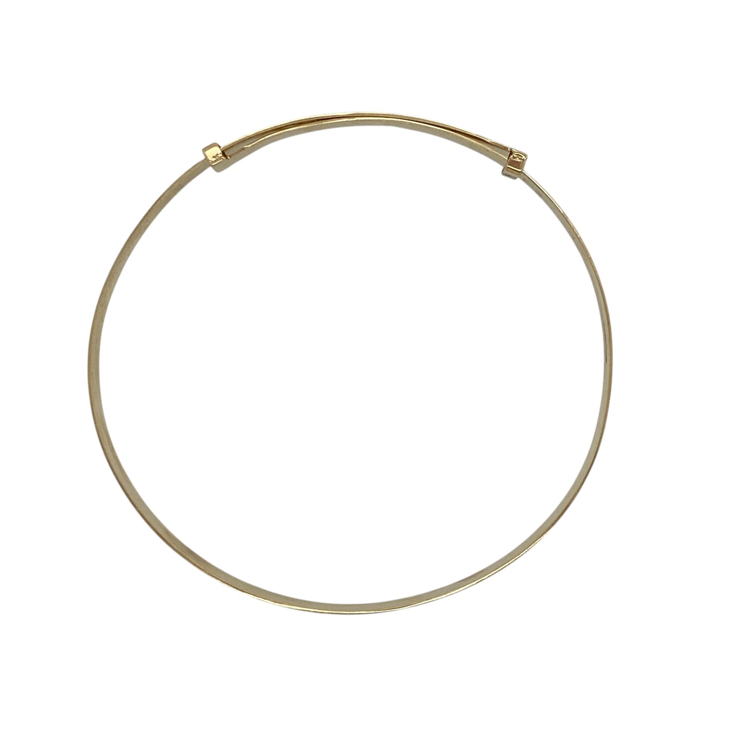 9ct Gold Patterned Expanding Bangle