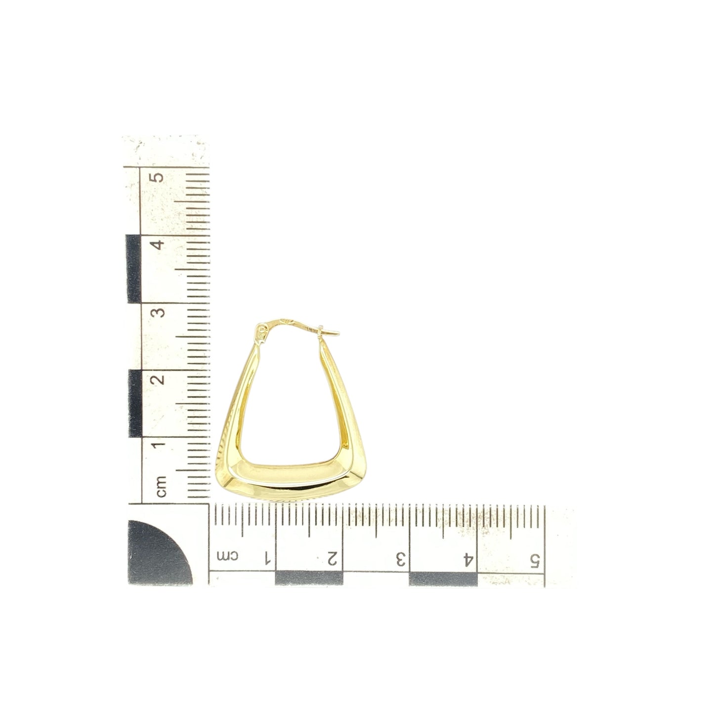 9ct Gold Handbag Creole Earrings