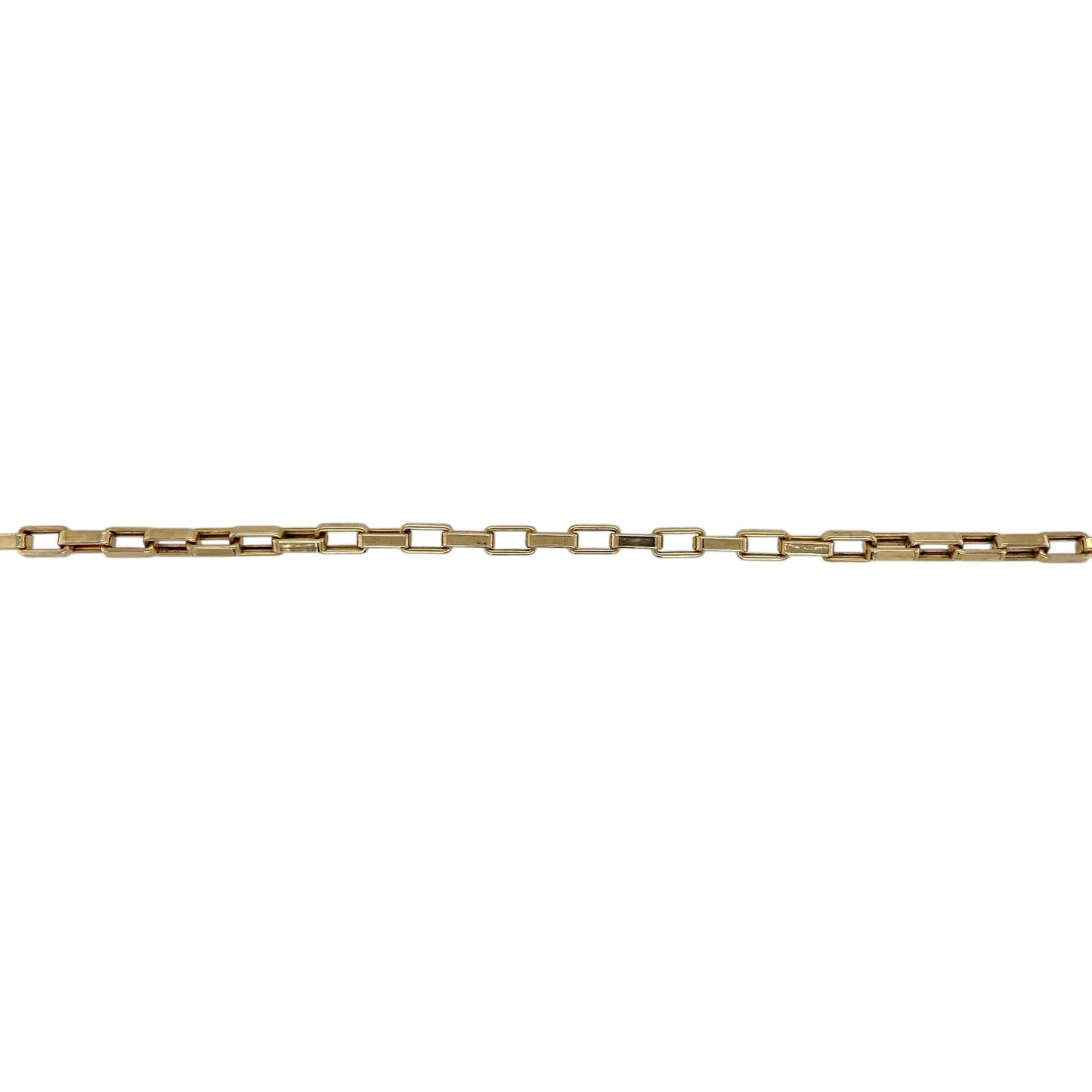 9ct Gold 18" Long Box Chain
