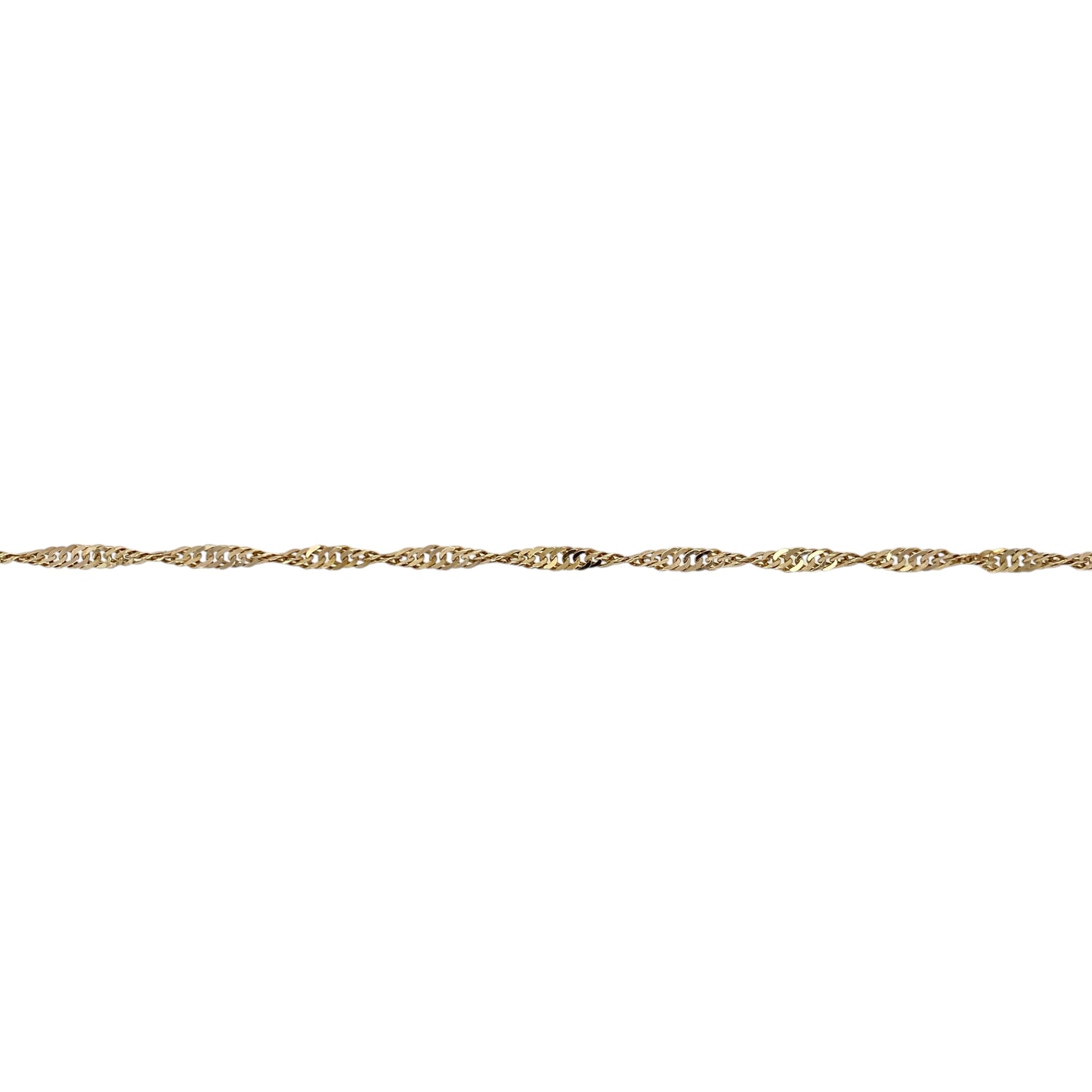 9ct Gold 28" Singapore Chain