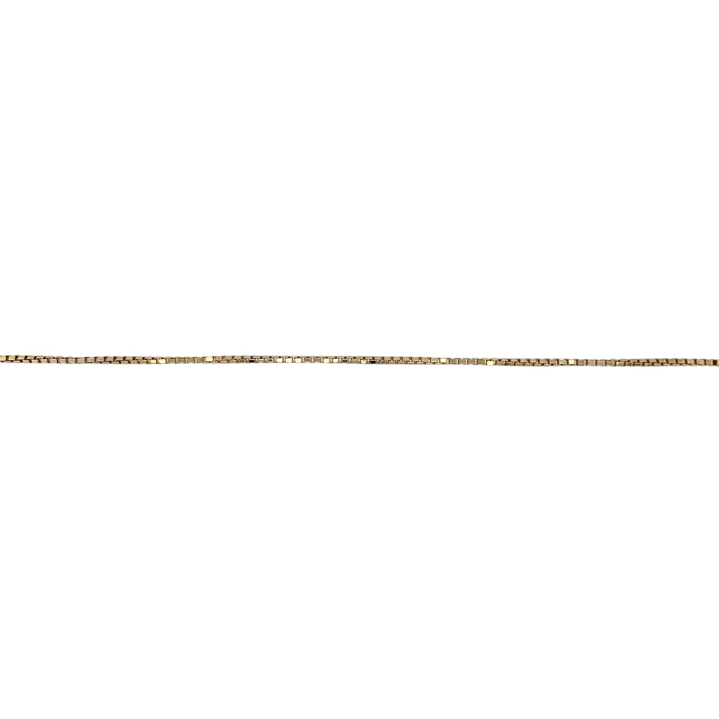 9ct Gold 18" Box Chain