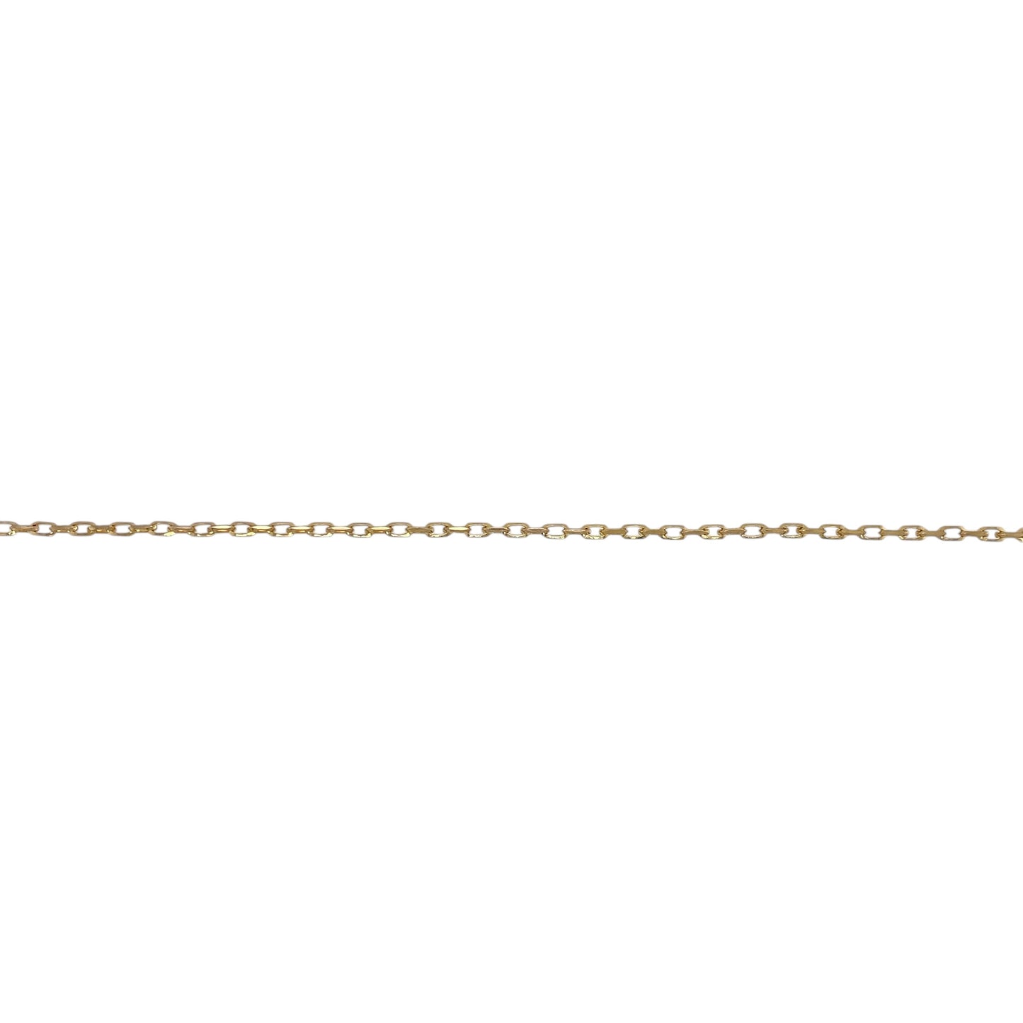 9ct Gold 18" Faceted Belcher Chain