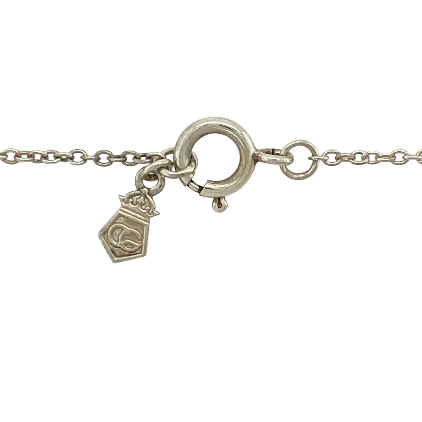 925 Silver & Diamond Set Clogau Jubilee Scepter 18" Necklace