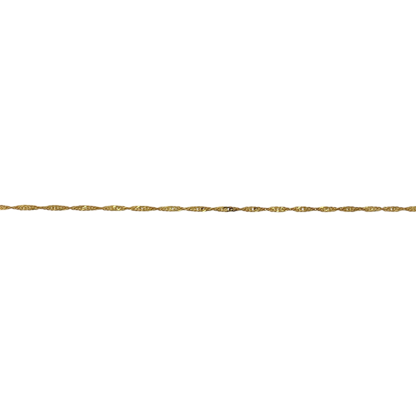 9ct Gold 18" Singapore Chain