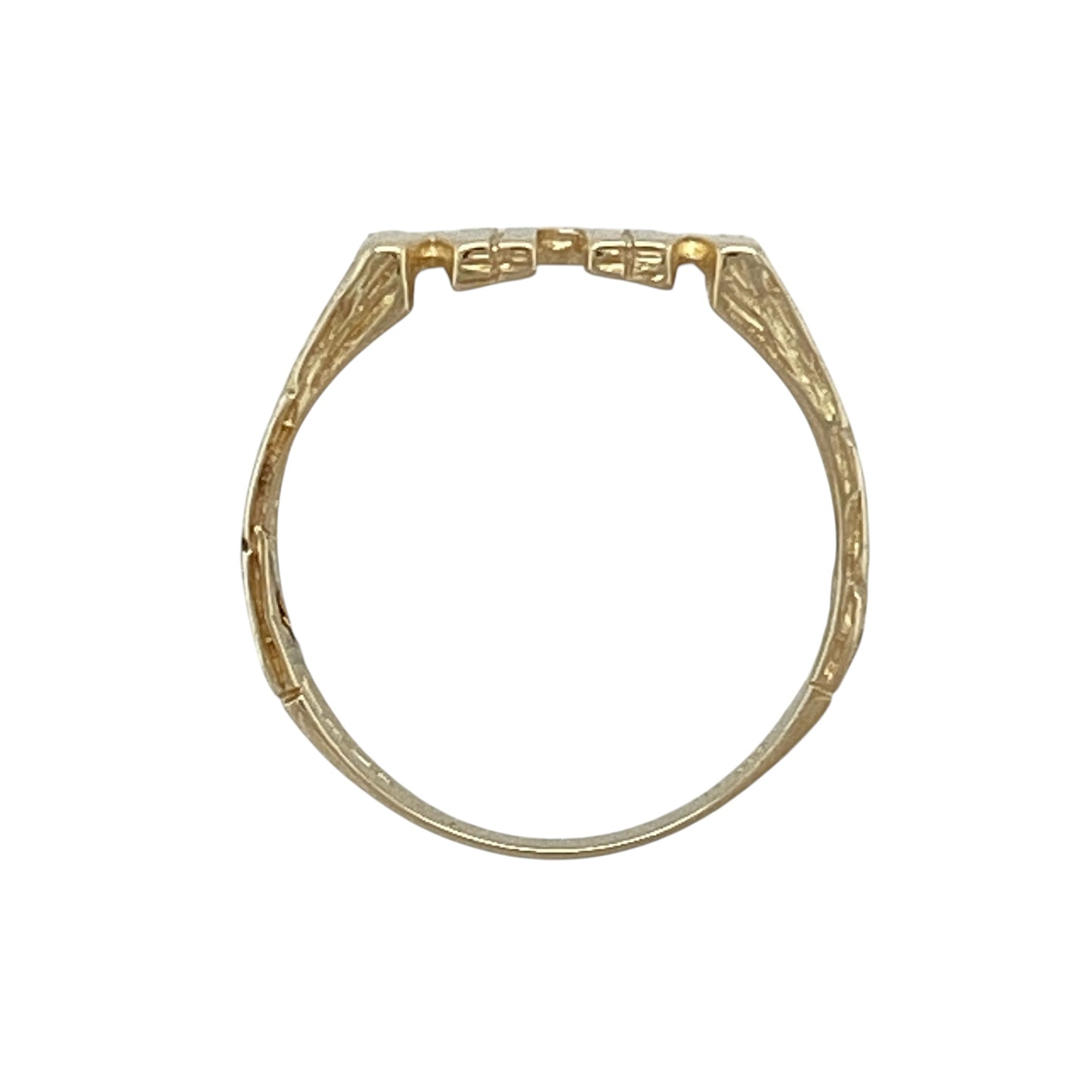 9ct Gold Mum Ring