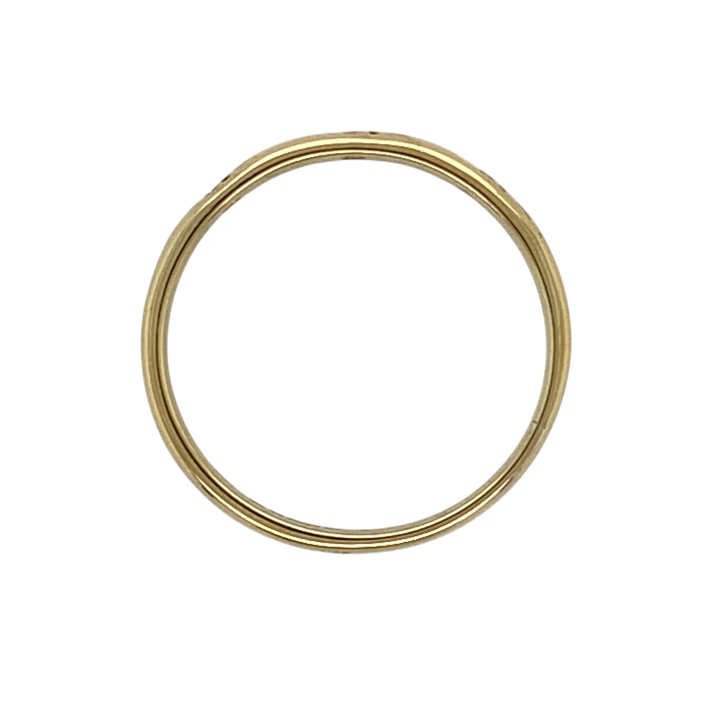 18ct Gold & Diamond Set Band Ring