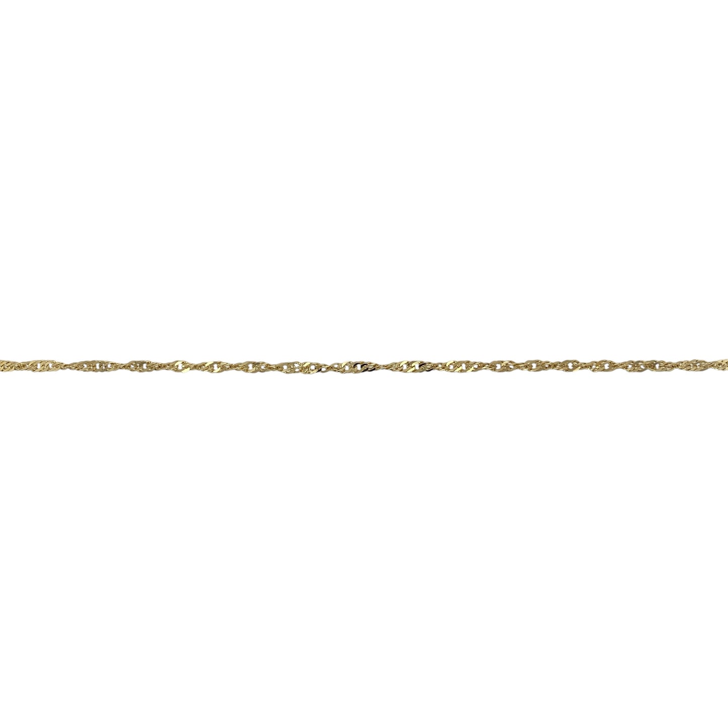 9ct Gold 16" Singapore Chain