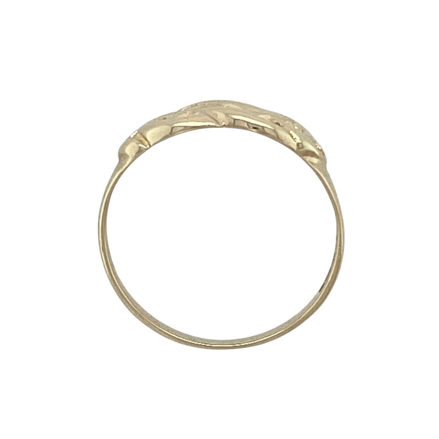 9ct Gold Open Celtic Knot Ring