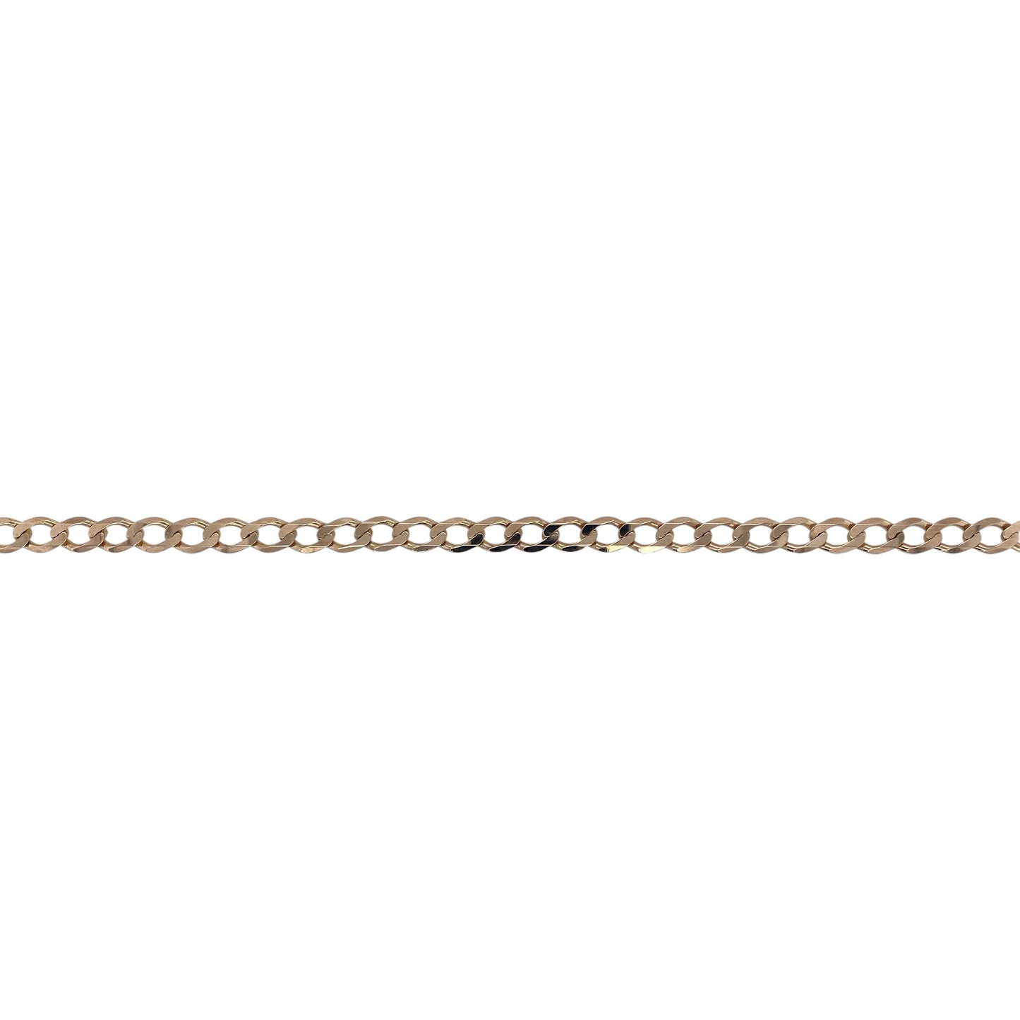 9ct Gold 16" Curb Chain