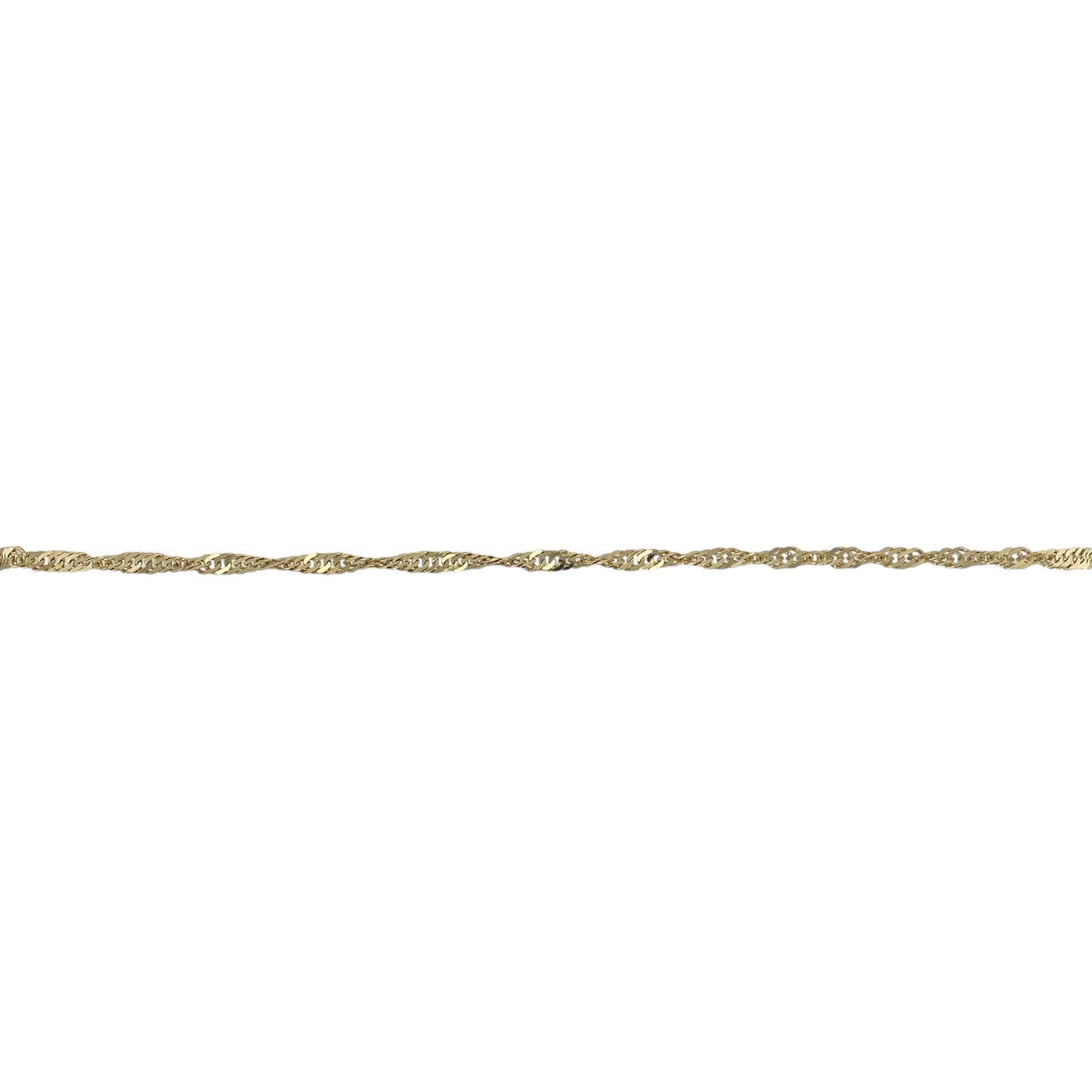 9ct Gold 22" Singapore Chain